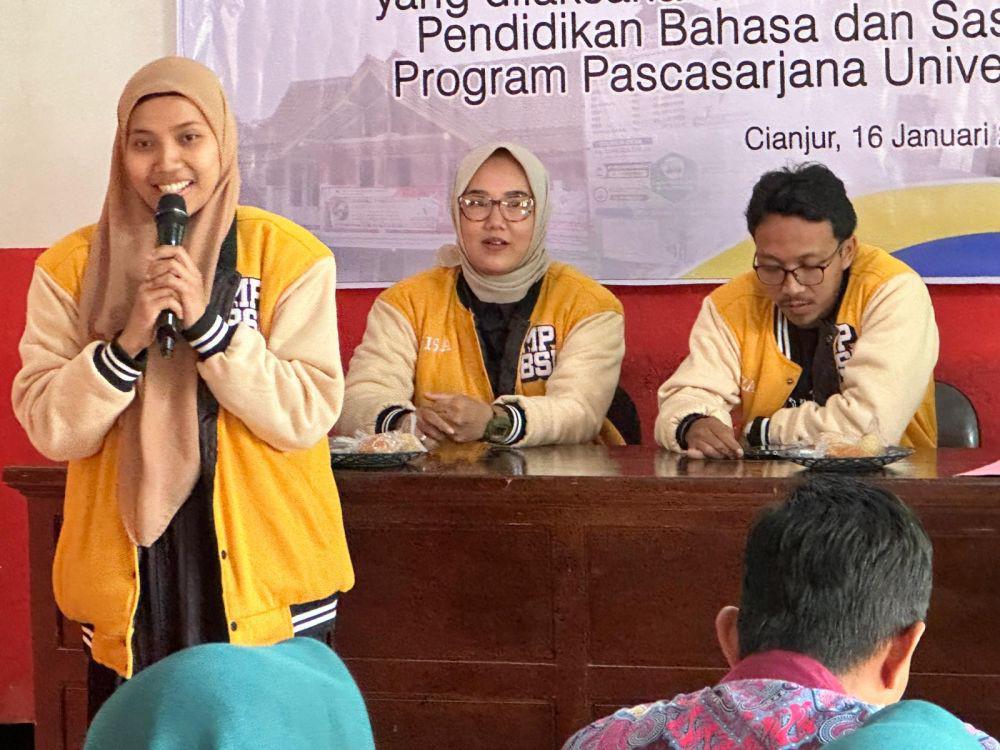 Kuatkan Identitas Bangsa, Mahasiswa MPBSI UNSUR Gelar Penyuluhan Bahasa dan Sastra