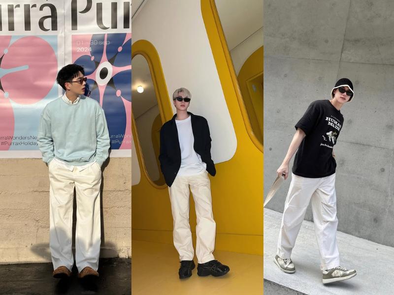 9 Padu Padan Loose Pants Putih ala Inn Sarin, So Stunning!