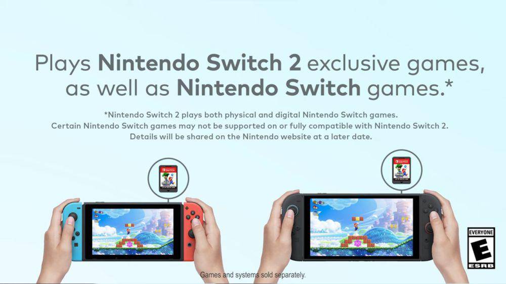 Fitur backward compatibility memungkinkan kamu memainkan game Nintendo Switch generasi sebelumnya. (nintendo.com)
