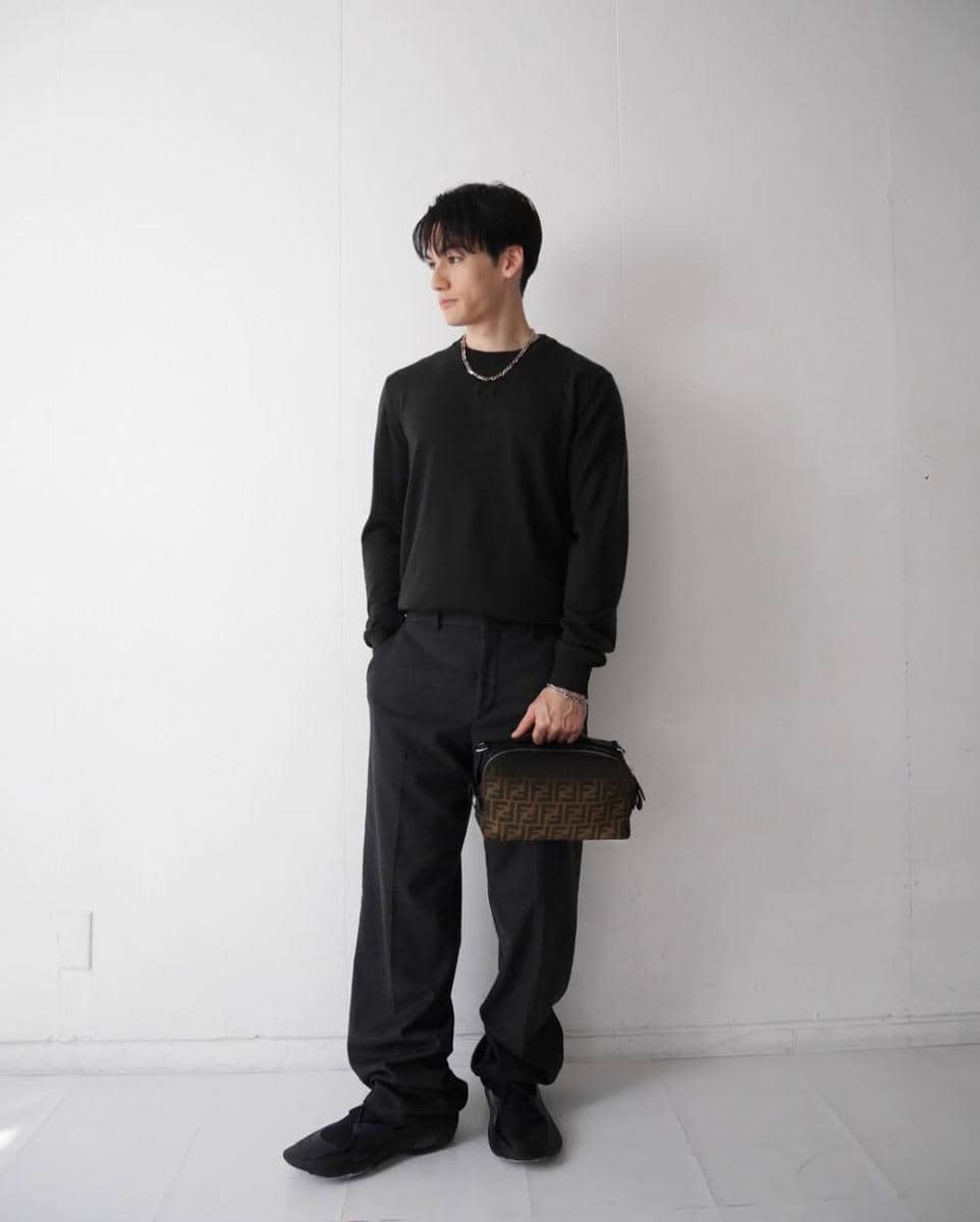 outfit street style kekinian ala Perth Nakhun (instagram.com/perth_ss)