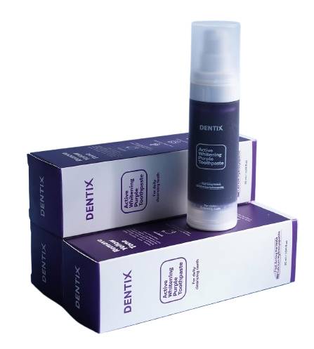 Dentix - Active Whitening Purple Toothpaste (instagram.com/dentix.official)