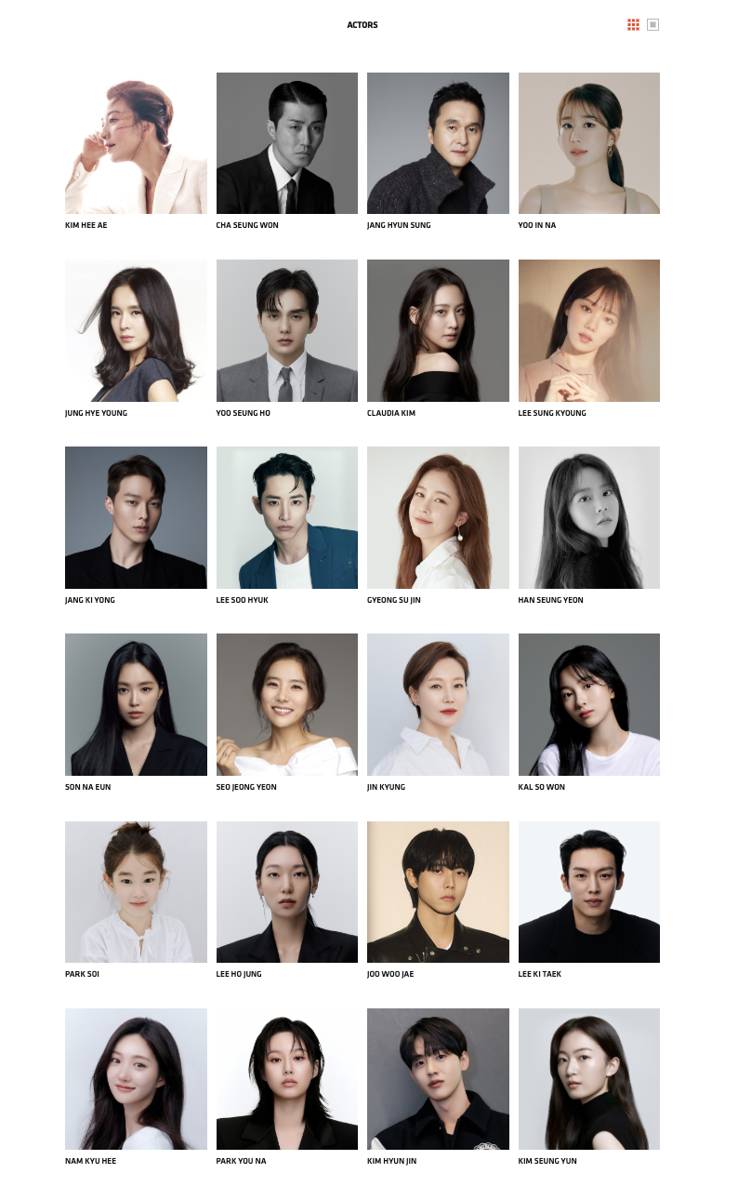 daftar aktor dan aktris di YG Entertainment (ygfamily.com)