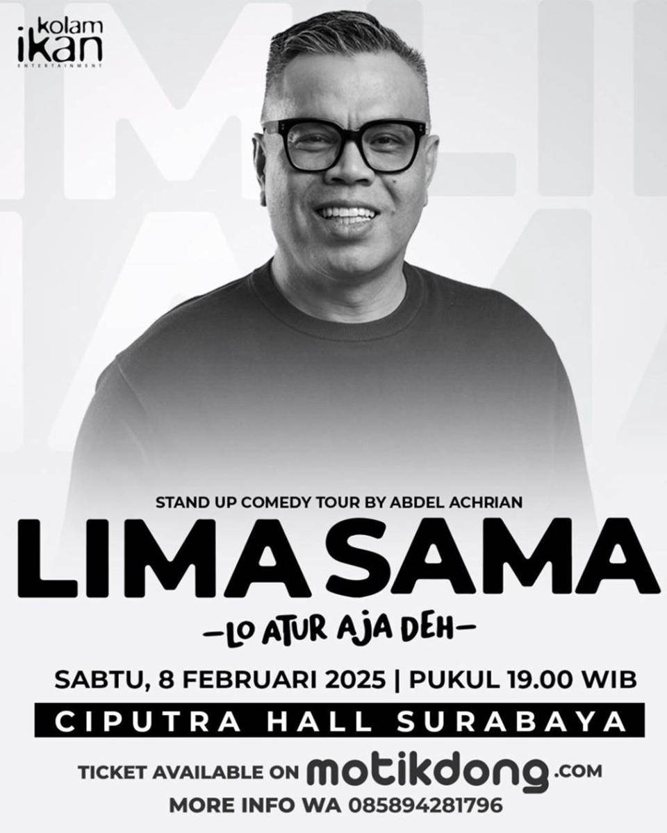 Tur Lima Sama - Lo Atur Aja Deh (Instagram.com/kolamikancreative)