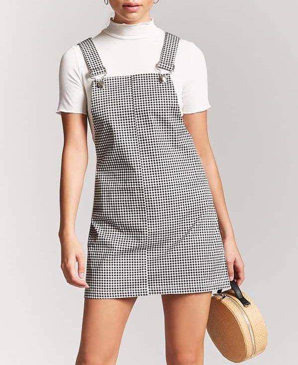 Ilustrasi overall dress. (pinterest.com/ShopStyle)