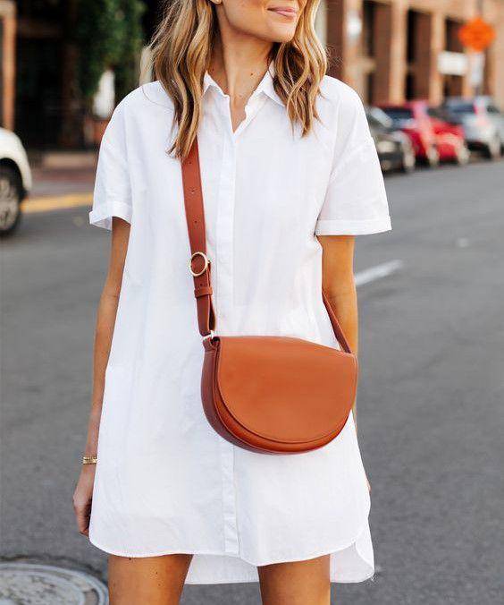 Ilustrasi shirt dress. (pinterest.com/Lady Decluttered)
