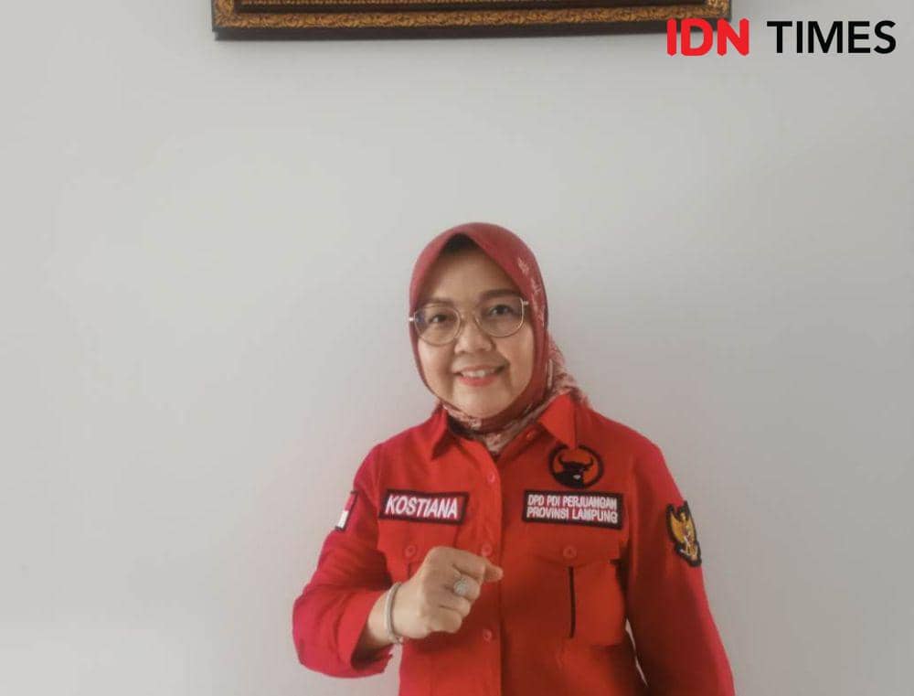 Wakil Ketua I DPRD Provinsi Lampung, Kostiana. (IDN Times/Tama Yudha Wiguna).