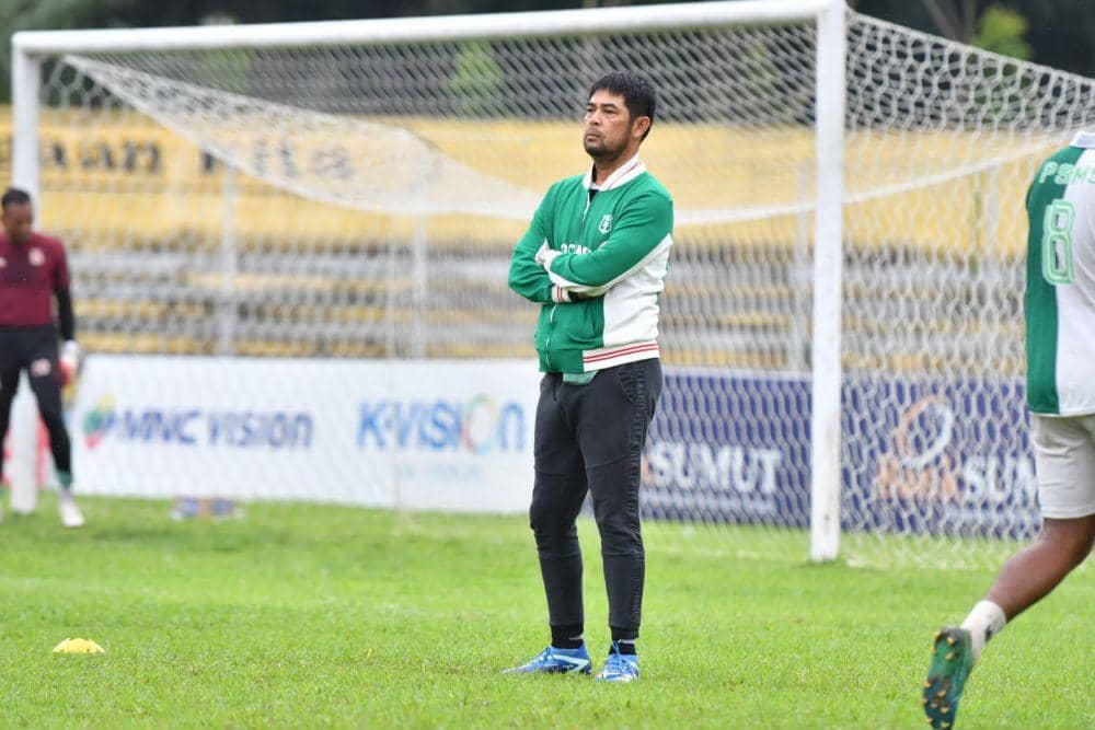 Pelatih PSMS Nil Maizar (dok.PSMS)