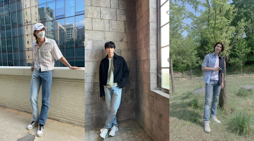 8 Inspirasi Outfit Celana Jeans ala Johnny NCT, Trendi abis!