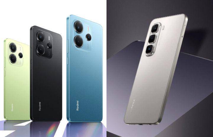 Redmi Note 14 dan Infinix Hot 50 Pro (mi.com | infinixmobility.com)