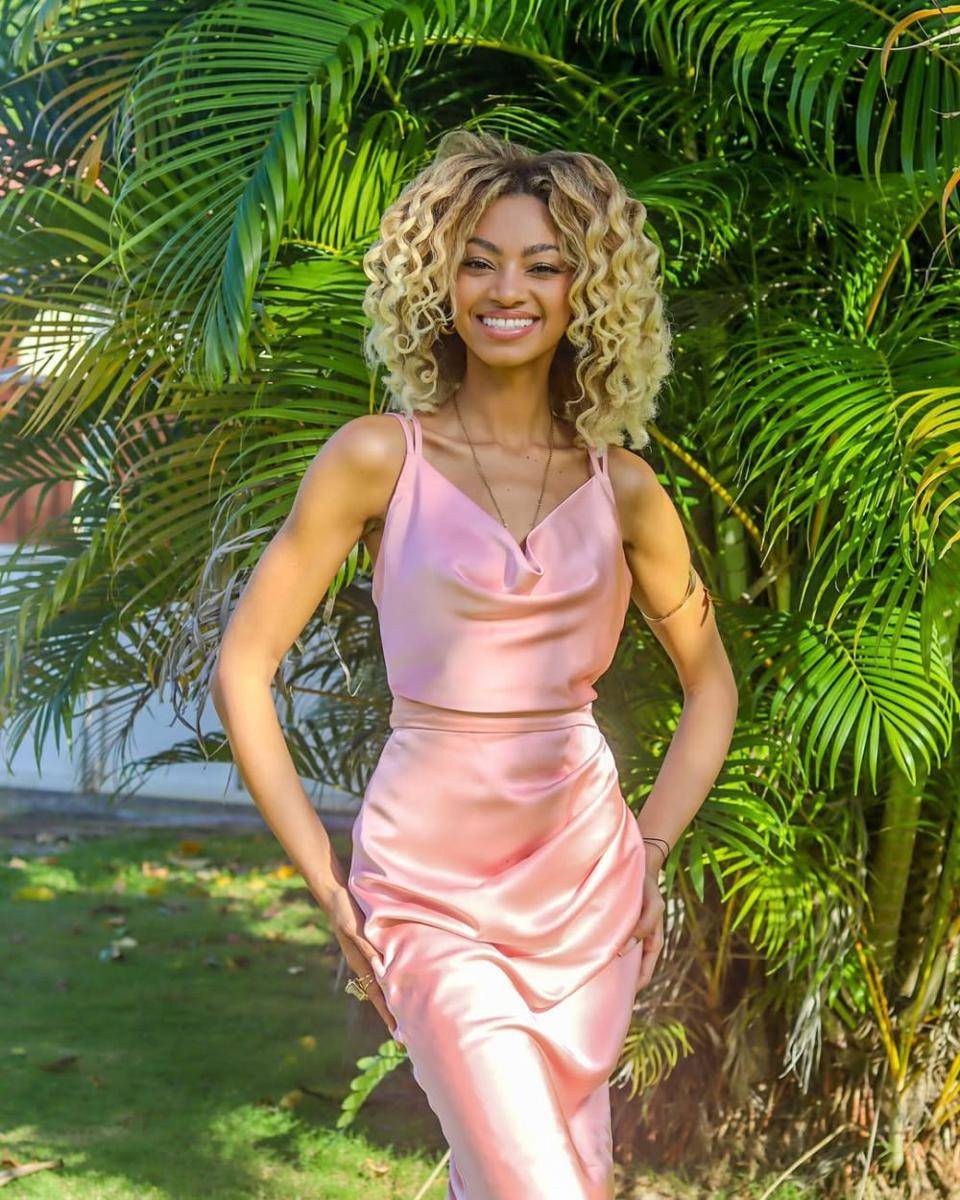Potret Miss World Guadeloupe 2025, Noemie Milne (instagram.com/noemiemilne)