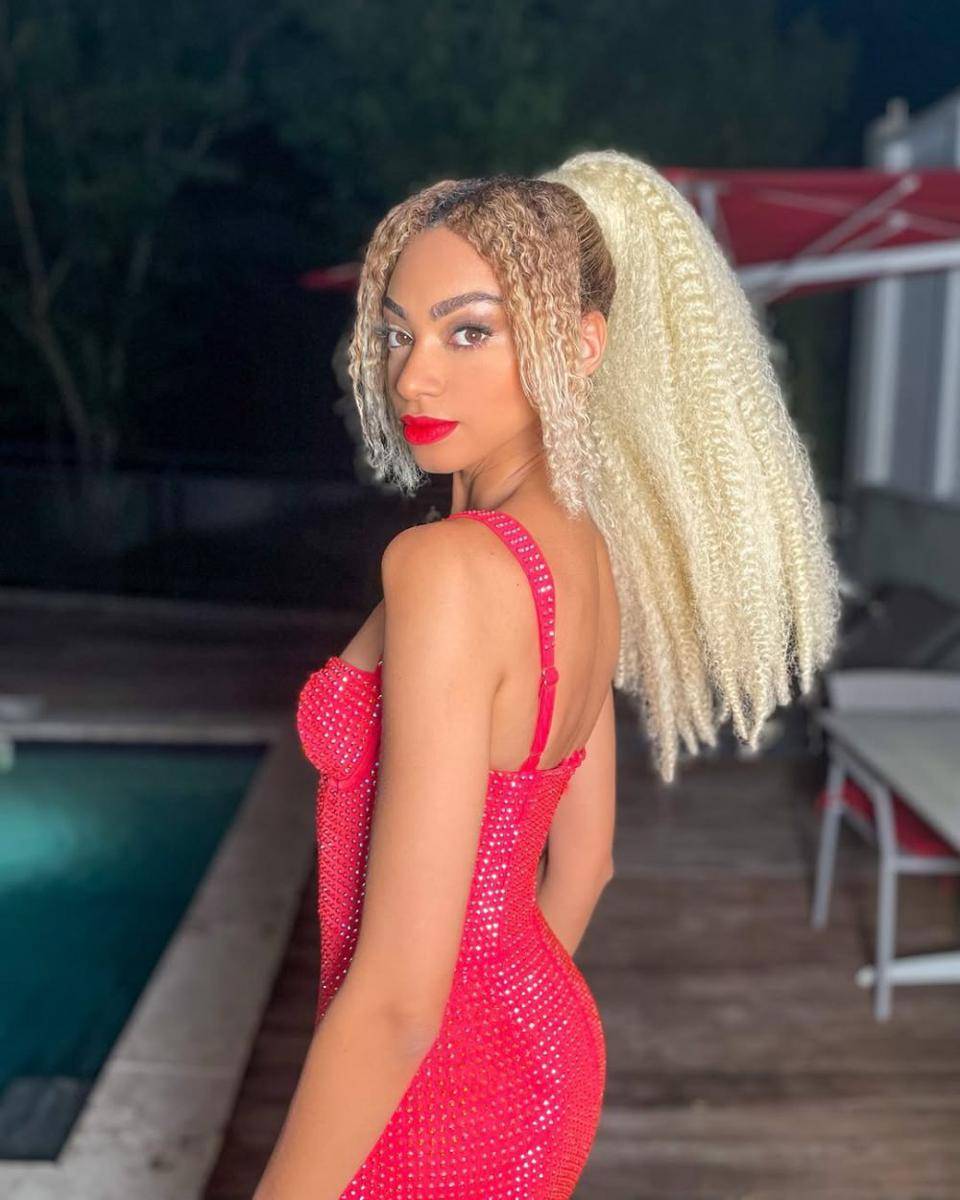 Potret Miss World Guadeloupe 2025, Noemie Milne (instagram.com/noemiemilne)