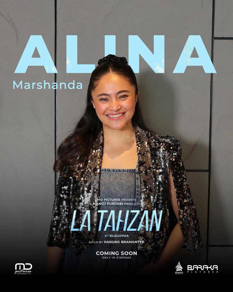 Potret Marshanda sebagai Alina di film La Tahzan (instagram.com/latahzanmovie)