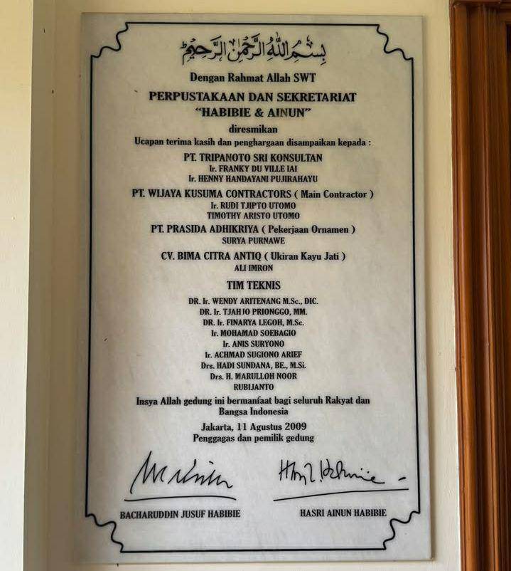 potret Daffa Wardhana kunjungi Wisma Habibie Ainun (instagram.com/daffawardhana)