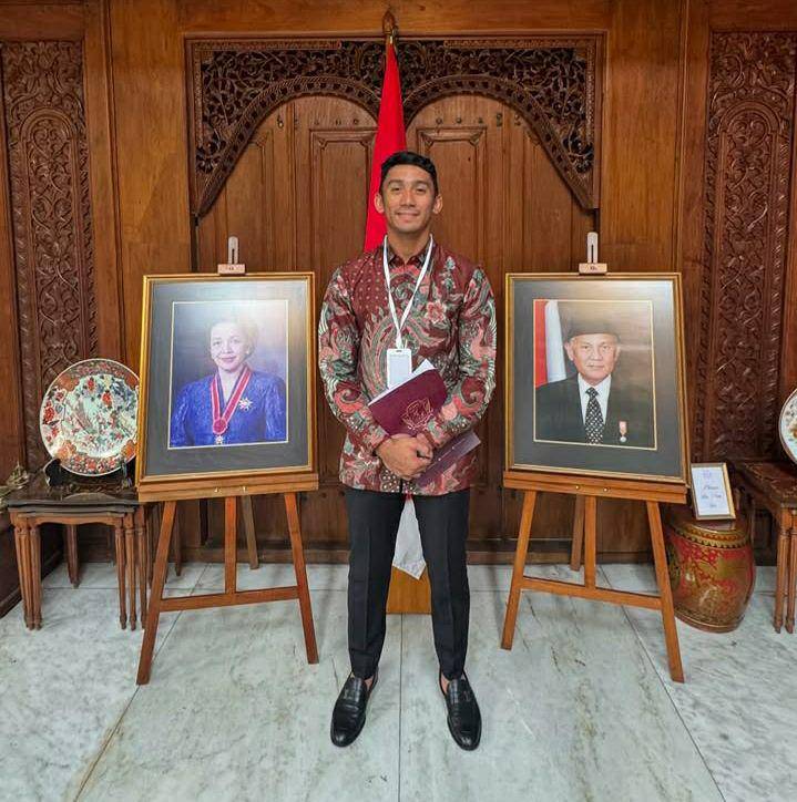 potret Daffa Wardhana kunjungi Wisma Habibie Ainun (instagram.com/daffawardhana)