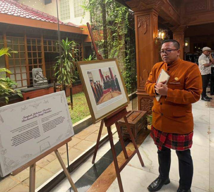 potret Daffa Wardhana kunjungi Wisma Habibie Ainun (instagram.com/daffawardhana)
