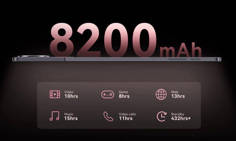 potret baterai Cubot TAB 70 4G (cubot.net)