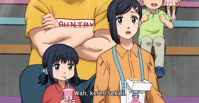 Nonton pertunjukan pertarungan bunny sugar vs penjahat/netflix.com