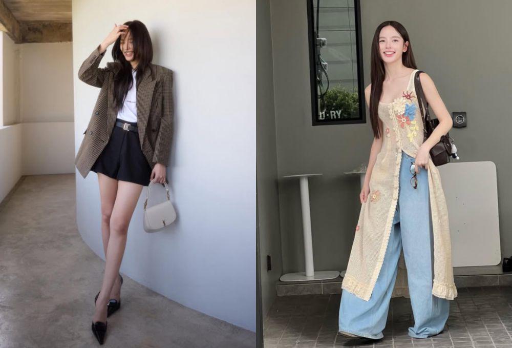 10 Inspirasi Outfit ke Kafe High End ala Nychaa Nuttanicha, Kece Semua
