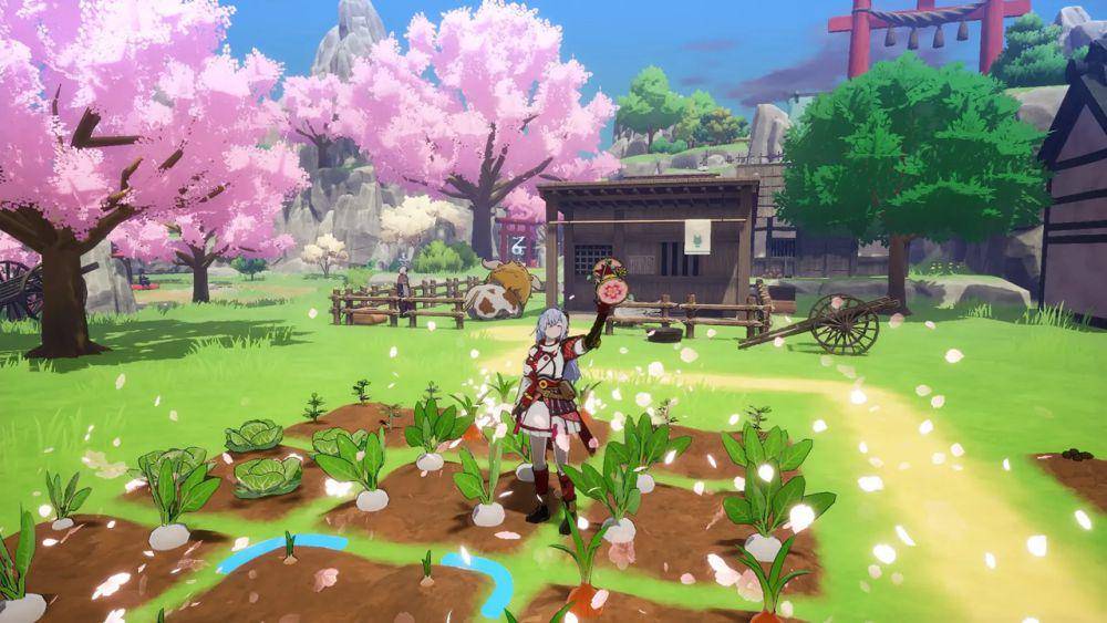cuplikan gameplay Rune Factory: Guardians of Azuma (dok. Marvelous/Rune Factory: Guardians of Azuma)