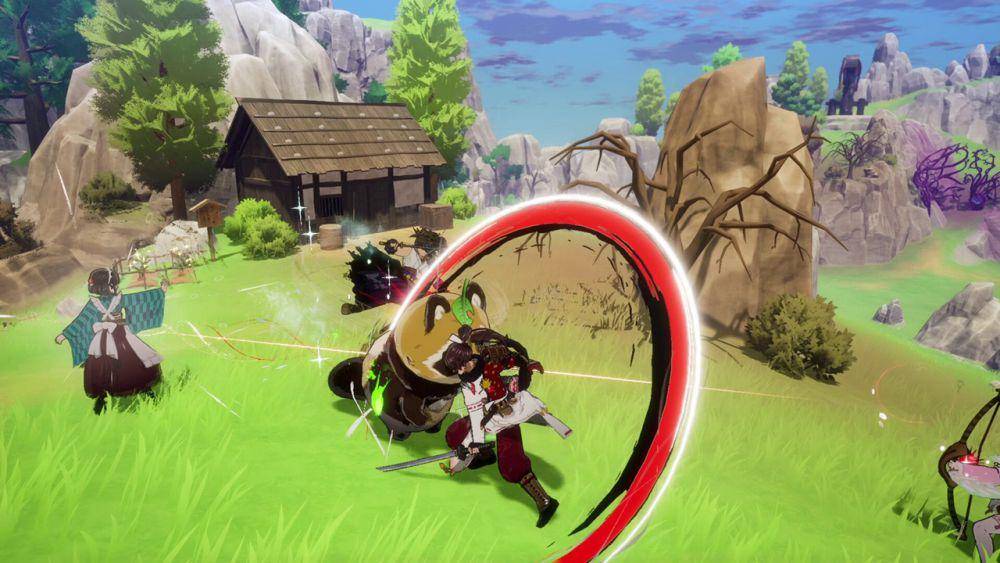 cuplikan mekanisme kombat Rune Factory: Guardians of Azuma (dok. Marvelous/Rune Factory: Guardians of Azuma)