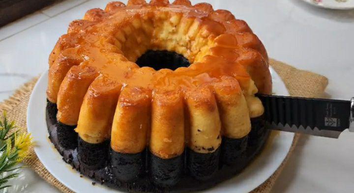 Resep Brownies Cheese Caramel Cake, Manisnya Menggoda!