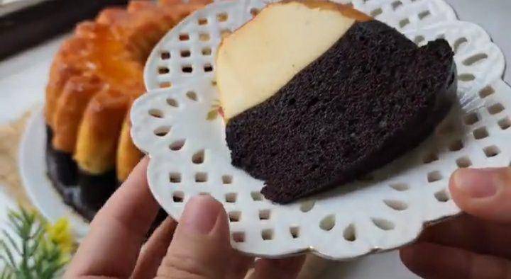 ilustrasi brownies cheese caramel cake (youtube.com/atha naufal)