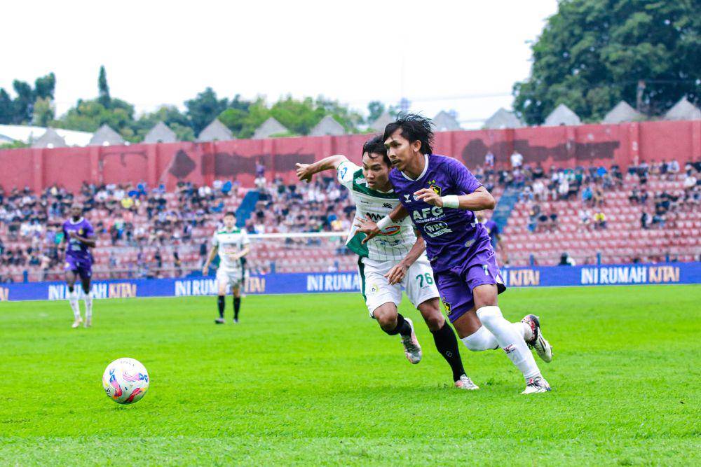 Pemain Persik Kediri saat melawan PSS Sleman. IDN Times/ istimewa