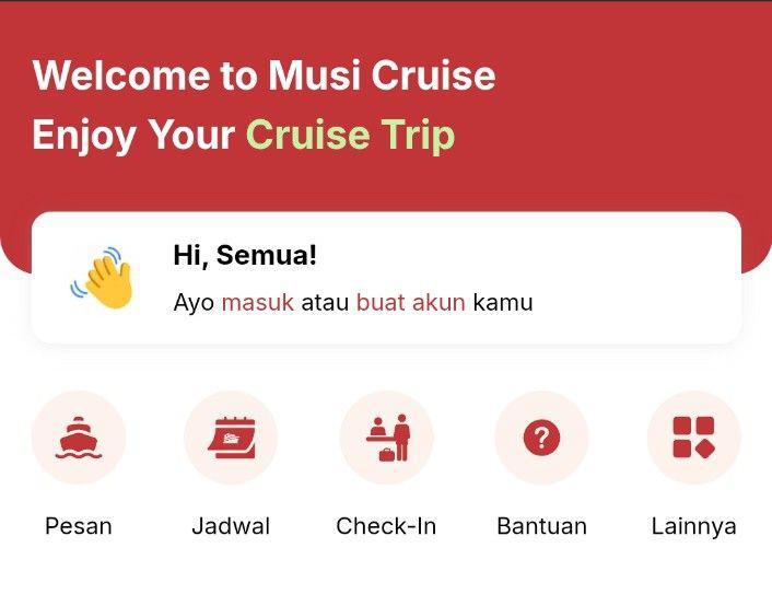 Cara Pesan Tiket Musi Cruise Palembang Secara Online