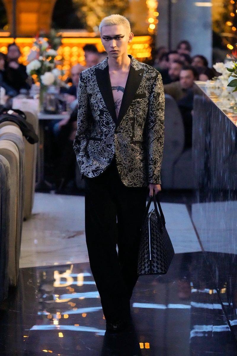 Philipp Plein F/W 2025-26 di Milan Fashion Week Men's (dok. Milano Fashion Week)