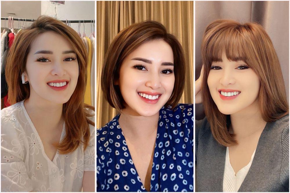 8 Ide Styling Rambut Sebahu ala Rosiana Dewi, Simple Penuh Pesona!