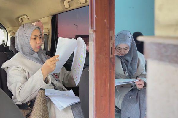 Kuliah di Mesir, 7 Potret Oki Setiana Dewi Ikut Ujian Semester