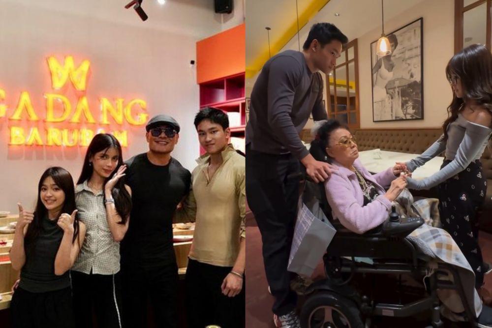 Sedang Dekat dengan Azka, 7 Potret Eca Ketemu Keluarga Deddy Corbuzier