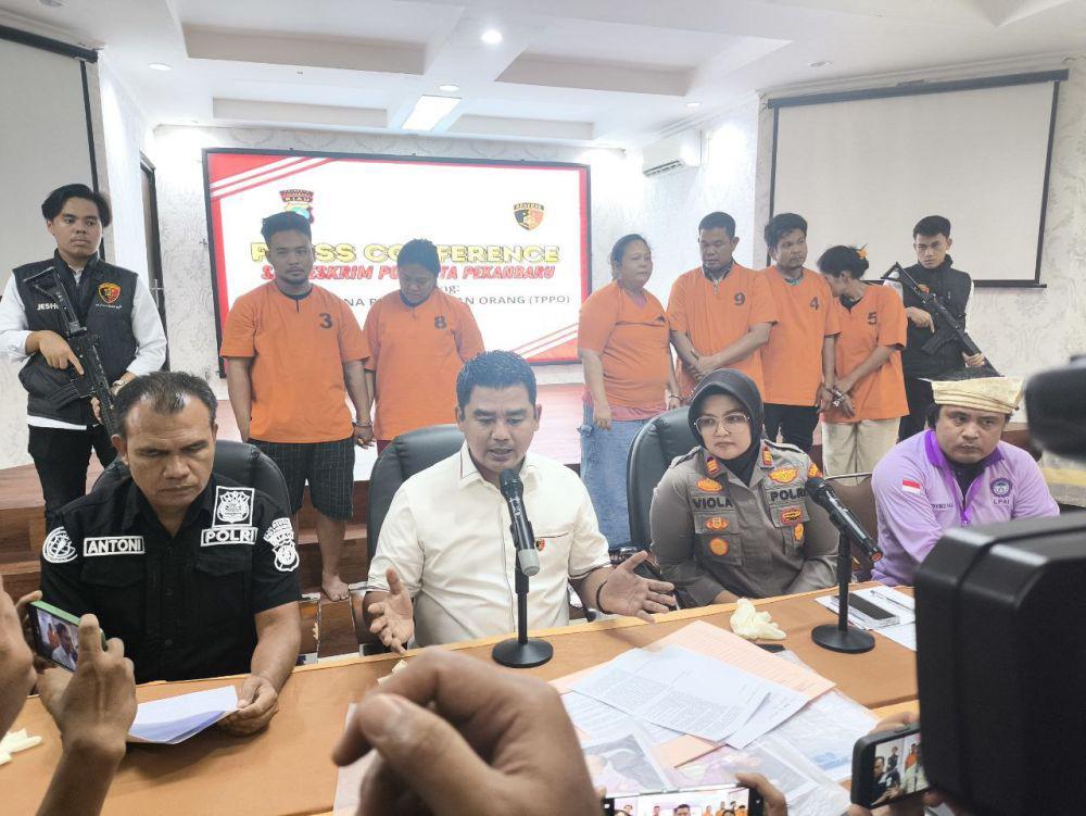 Polisi Ungkap Kasus Perdagangan Bayi di Pekanbaru, 6 Orang Ditangkap