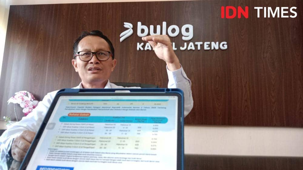 Catat Lur! Gabah Diluar HPP Tetap Dibeli Bulog Jateng, Segini Harganya