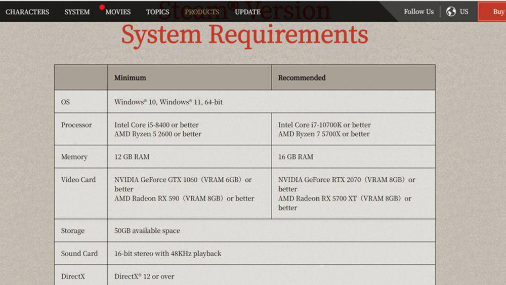 spesifikasi PC untuk Dynasty Warriors: Origins (koeitecmoamerica.com)