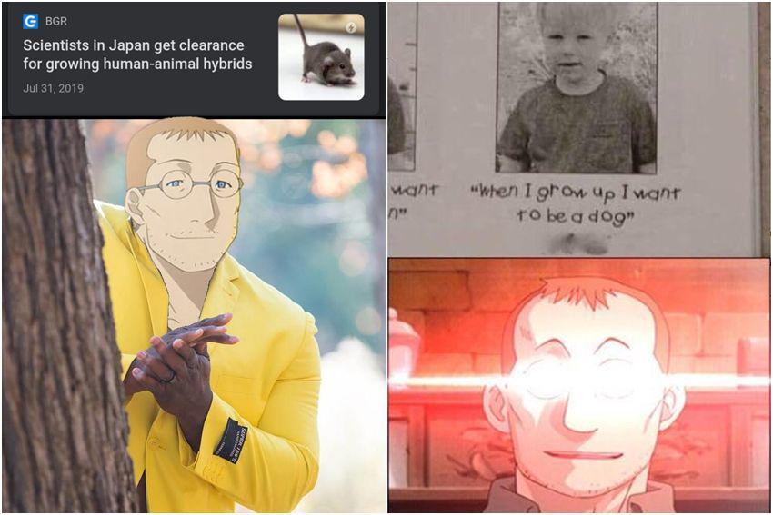 7 Meme Shou Tucker Fullmetal Alchemist, Sosok Penjahat Sesungguhnya