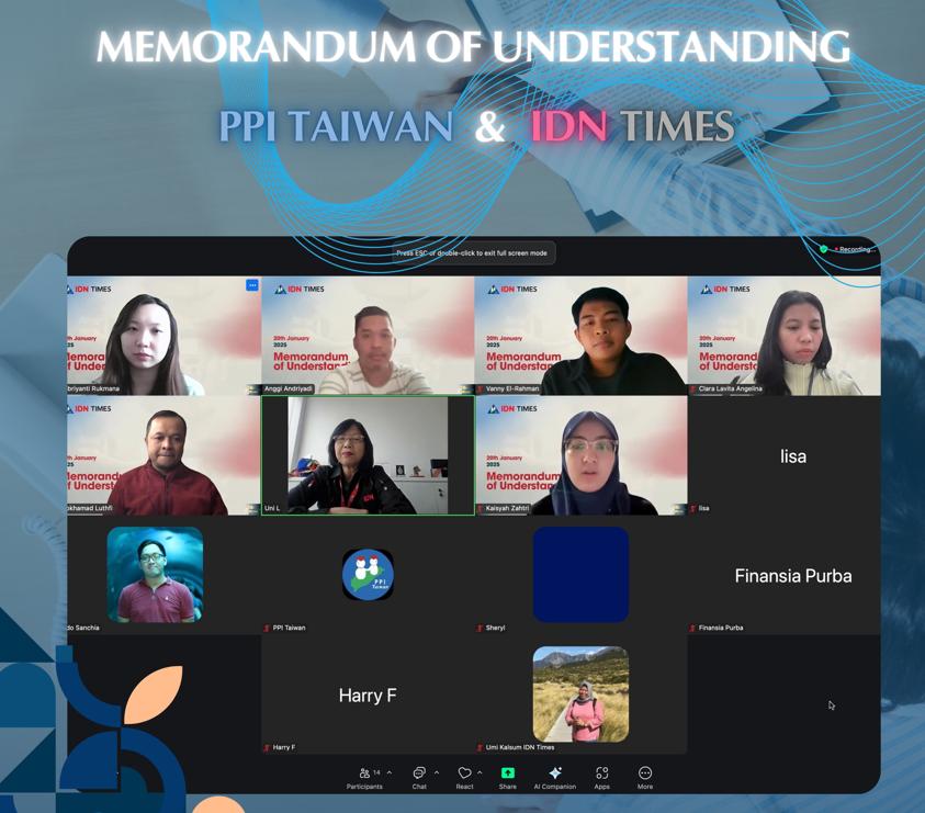 IDN Times-PPI Taiwan Kerja Sama Penyediaan Informasi Teraktual