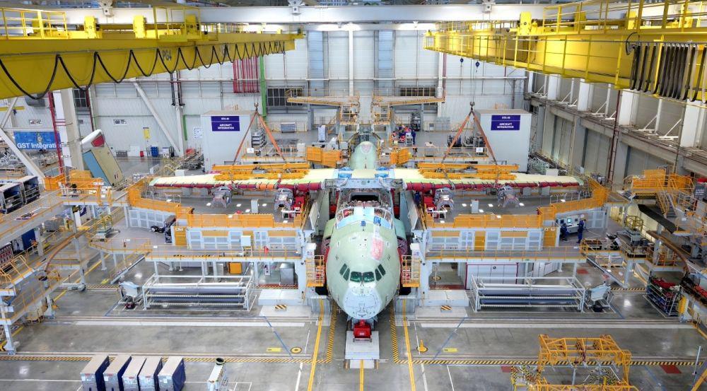 Pesawat Airbus A400M Pertama Pesanan Kemhan Masuk Perakitan Akhir