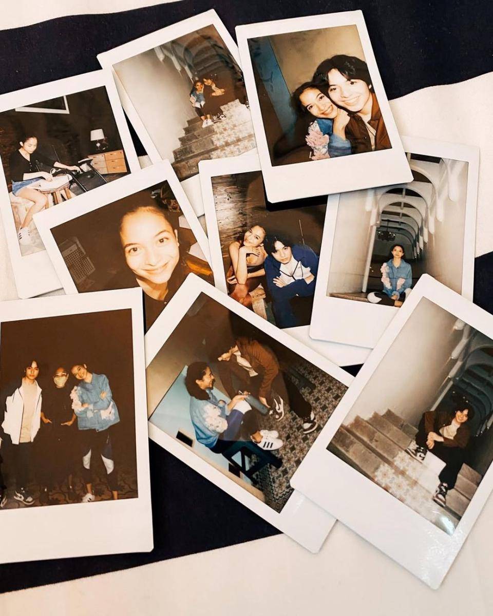 gaya photobox bareng pacar (instagram.com/angga)