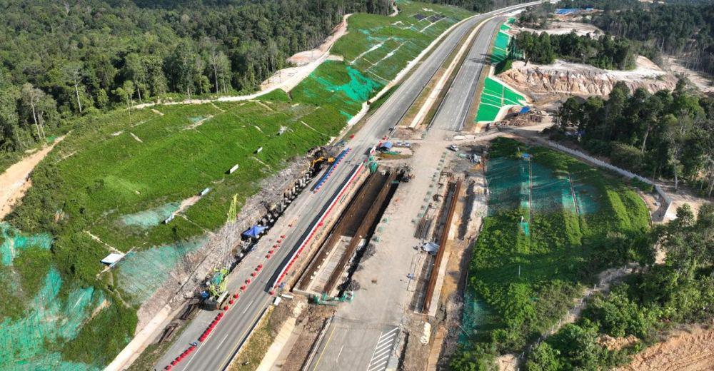 Pembangunan Tol Balikpapan-IKN Segmen 1A dan 1B Rampung 2027