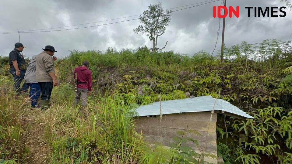 Turbin di Dusun Datar Pauh, Desa Cahaya Alam, Semende Darat Ulu, Muara Enim ) IDN Times/Yuliani