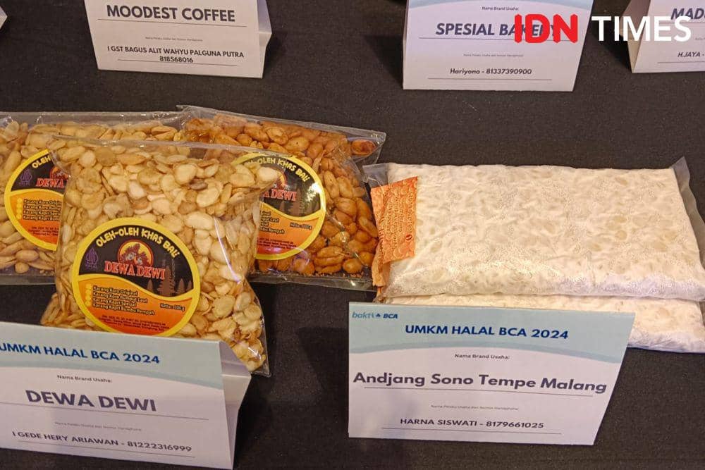 Ilustrasi produk UMKM di Bali (IDN Times/Ayu Afria)