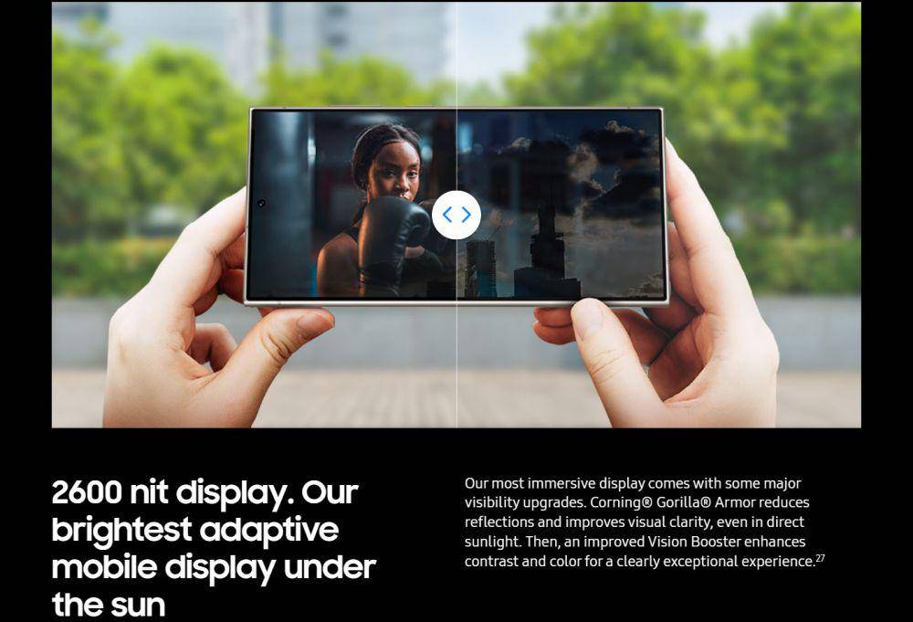 potret layar Samsung Galaxy S24 Ultra (samsung.com)