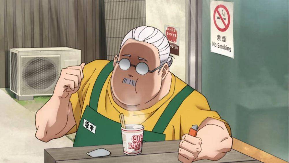 Taro Sakamoto di anime Sakamoto Days (dok. TMS Entertainment/Sakamoto Days)