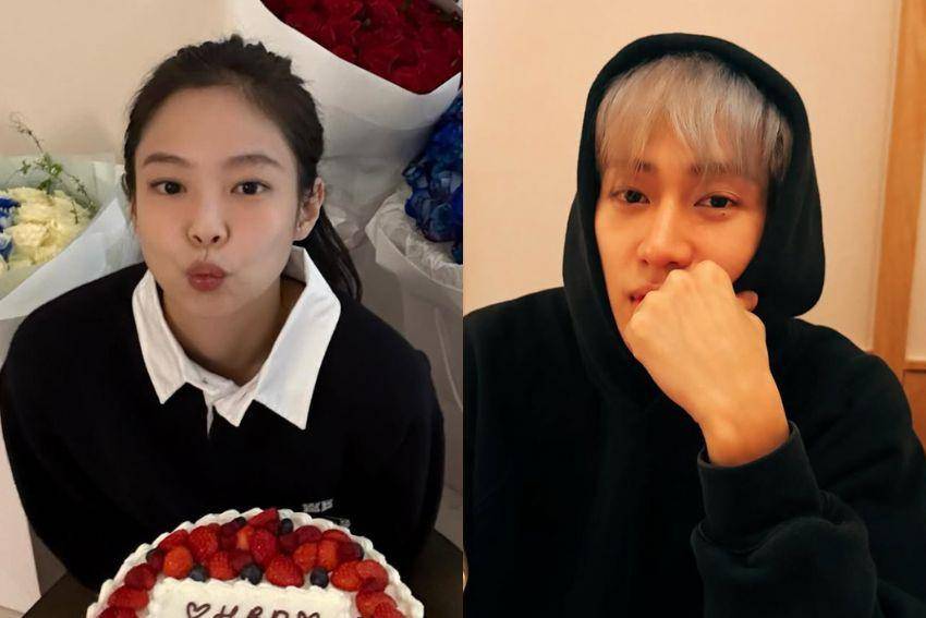 Bambam GOT7 dan Jennie BLACKPINK (instagram.com/jennierubyjane | instagram.com/bambam1a)