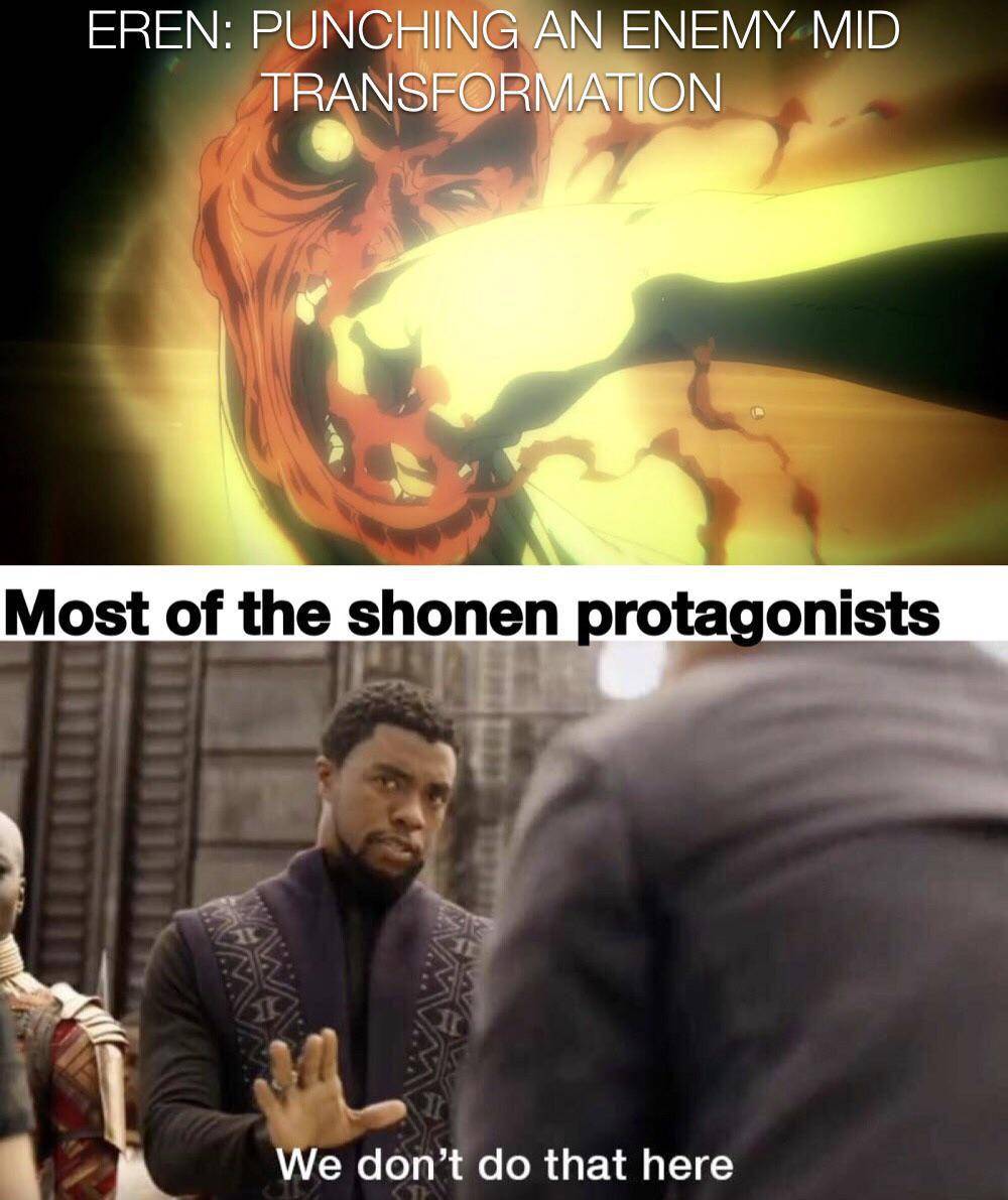 meme karakter protagonis anime shounen (reddit.com/user/ilikecakewithcherry)