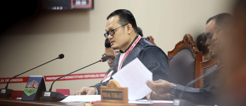 Sidang dengketa pilkada Banyuasin di MK (Dok: Mahkamah KOnstitusi)