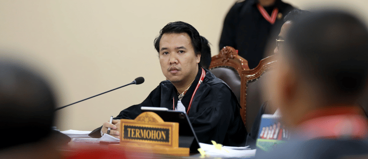 Kuasa hukum KPU OKU Bowie Haraswan (Dok: Humas MK)