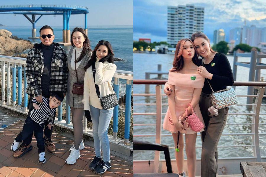 7 OOTD Liburan Jennifer Dunn Bareng Keluarga, bak Saudara dengan Anak