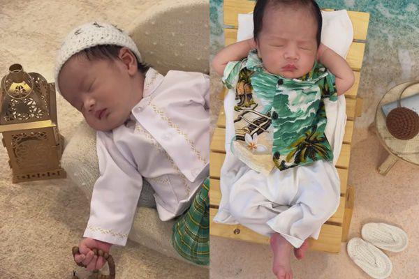 7 Pemotretan Newborn Baby Jyab, Anak Ketiga Shandy Purnamasari